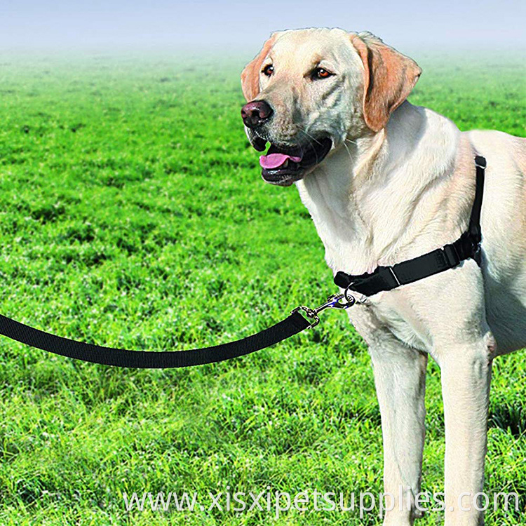 Multifunctional Adjustable 6ft Dog Halti Training Leads Hand-free Double Ended Dog Leash Belt for Puppy Walking Running